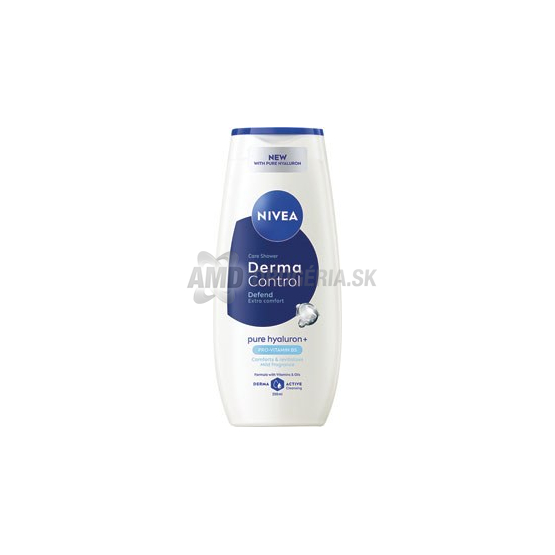 NIVEA SPRCHOVÝ GÉL DERMA CONTROL DEFEND 250 ML