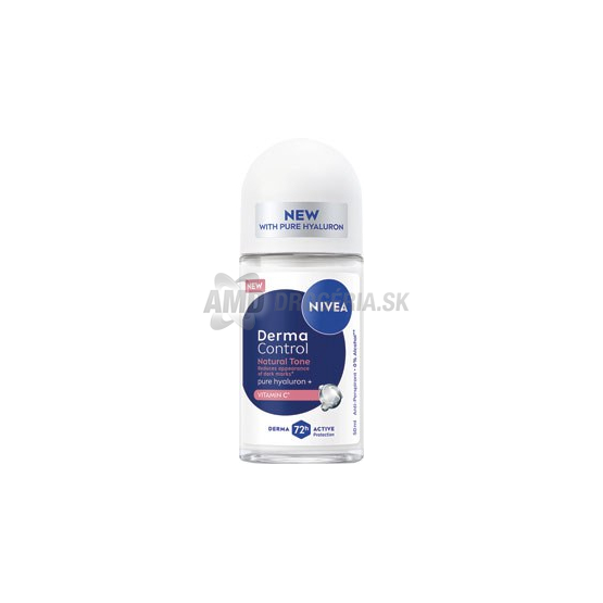 NIVEA ROLL-ON  DERMA CONTROL NATURAL TONE 50ML