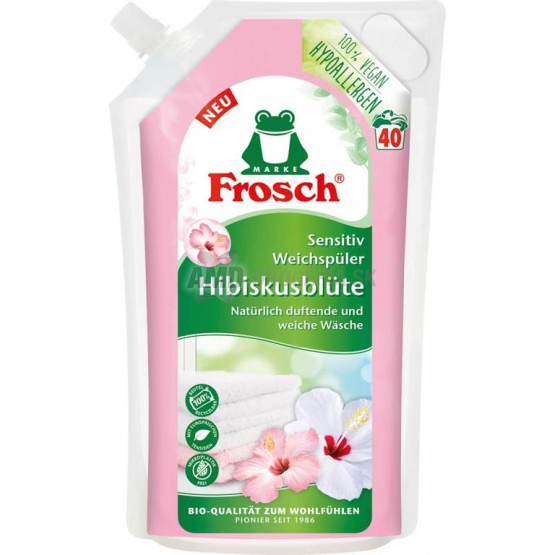Frosch Sensitive Hypoalergénna aviváž Kvet ibišteka, 1 l (40 dávok)