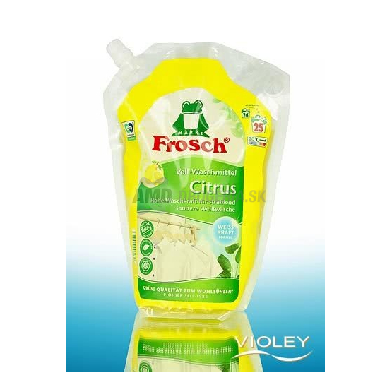 Frosch Gél na pranie Citrus, 1,44 l (sáčok)