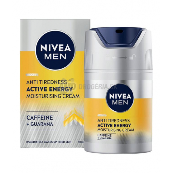 Nivea Men Active Energy hydratačný pleťový krém, 50 ml