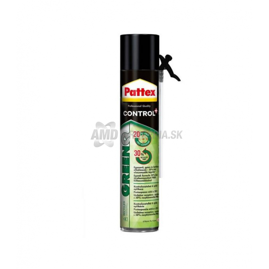 Pattex Control+ Green montážna PU pena trubičková, 750 ml