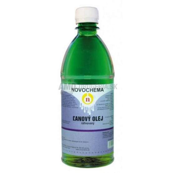 Novochema Ľanový olej rafinovaný, 400 g