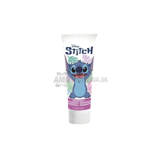Disney Stitch Detská zubná pasta s jahodovou príchuťou, 75 ml