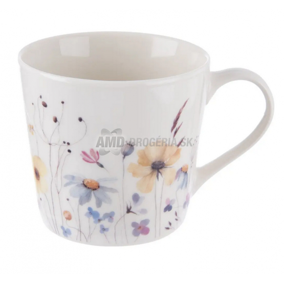 HRNČEK PORCELÁN KVET VEĽKÝ 0,43L