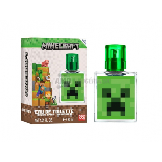 Minecraft Creeper toaletná voda pre deti, 30 ml