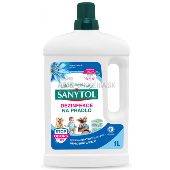 SANYTOL DEZINFEKCIA NA PRÁDLO 1L ACTIVE FRESH