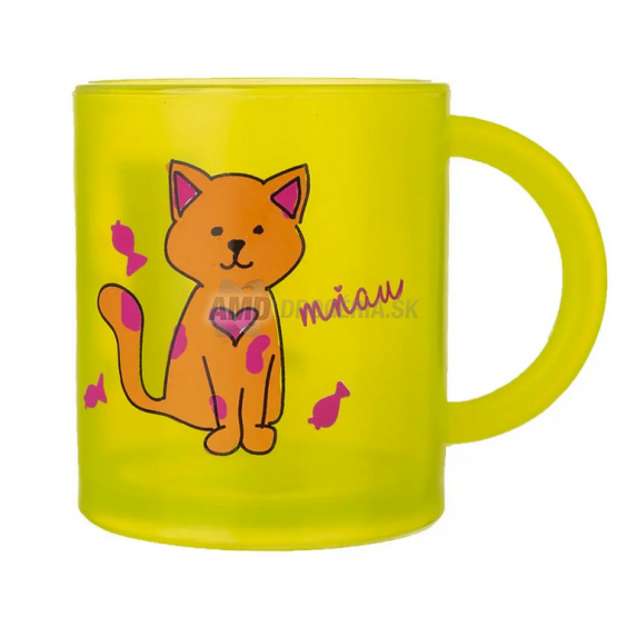 HRNČEK UH DETSKÝ RUBBY MAČKA 0,3L