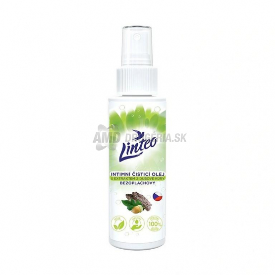 Linteo Intímny čistiaci olej s extraktom z dubovej kôry, 100 ml