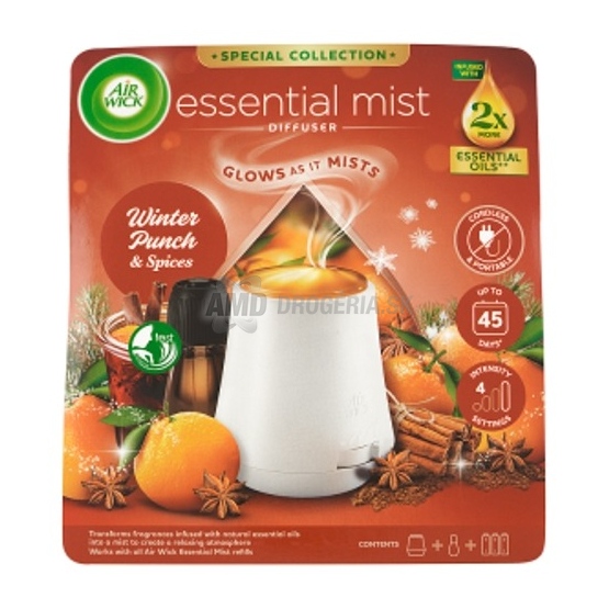 Air Wick Essential Mist Zimný punč, difuzér + náplň 20 ml