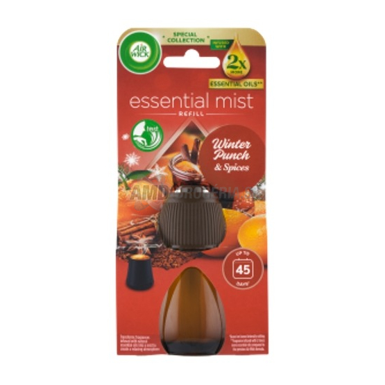 Air Wick Essential Mist náhradná náplň Zimný punč, 20 ml