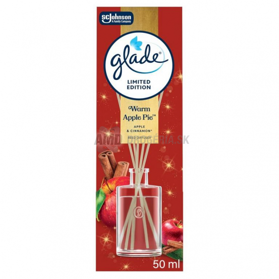 Glade Vonné tyčinky Warm Apple Pie, 50 ml