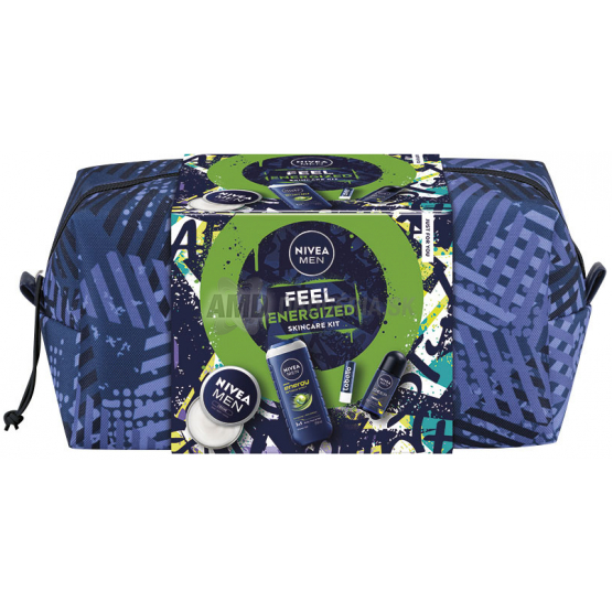 KAZETA NIVEA SPRCHOVÝ GÉL 250 ML + KRÉM 150 ML + ROLL ON 50 ML + LABELLO 4,8G