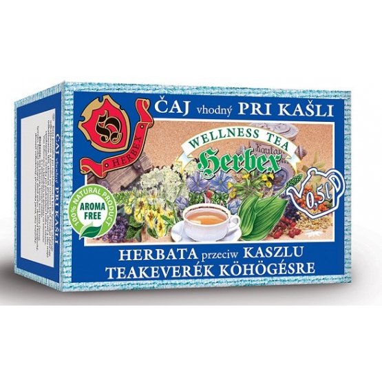HERBEX ČAJ PROTI KAŠĽU 20x3 G