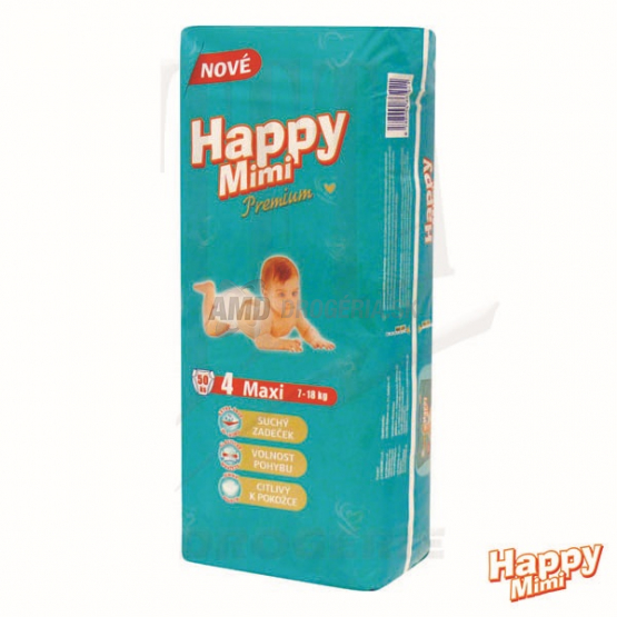 HAPPY MIMI PREMIUM MAXI 50 KS 7-18 KG