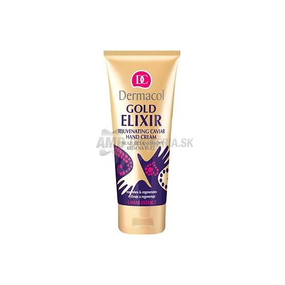 DERMACOL KRÉM NA RUKY GOLD ELIXIR 75 ML