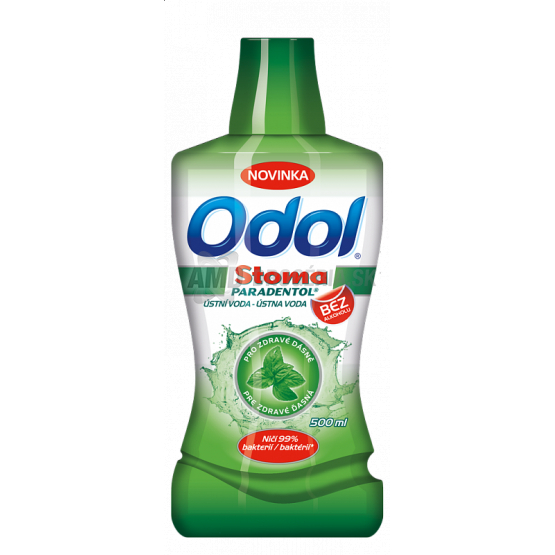 STOMA PARADENTOL ÚSTNA VODA 2 x 500 ML