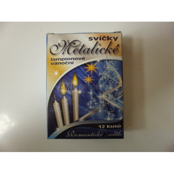SVIEČKY METALICKÉ 12 KS