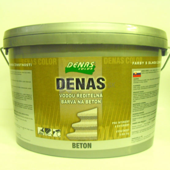 DENAS BETON 0110 ŠEDÝ 3 KG