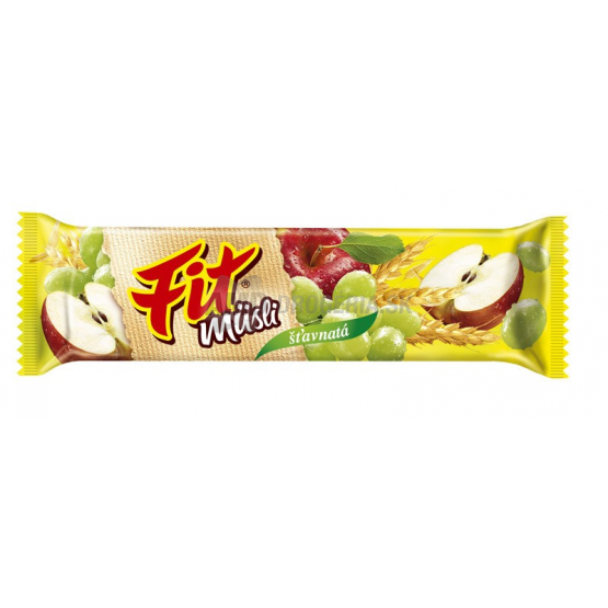FIT TYČINKA MUSLI ŠŤAVNATÁ 30 G
