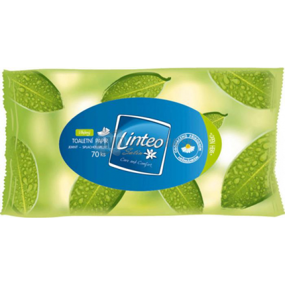 LINTEO VLHČENÝ TOALETNÝ PAPIER BOX KAMILKA 70 KS