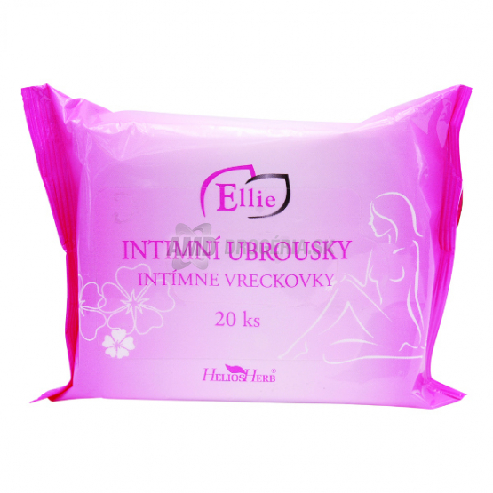 ELLIE VLHČENÉ UTIERKY INTIMNÉ CESTOVNÉ BALENIE 15 KS