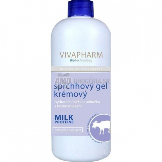 KOZÍ SPRCHOVÝ GÉL KRÉMOVÝ HYDRATAČNÝ 400 ML