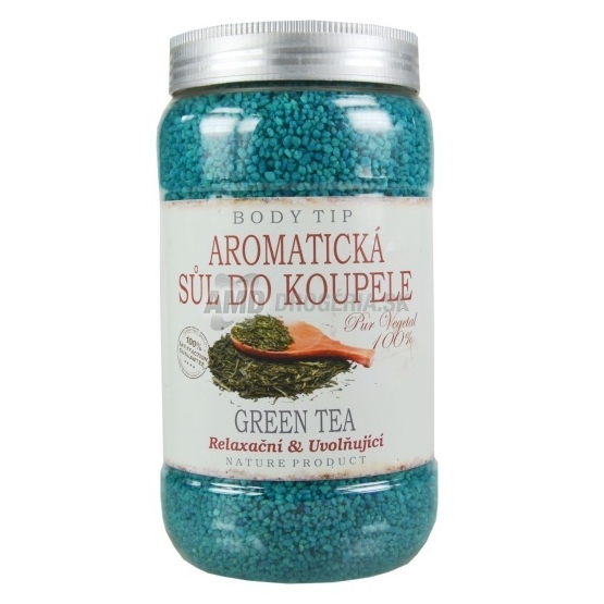 SOĽ DO KÚPEĽA ZELENÝ ČAJ 1200 G
