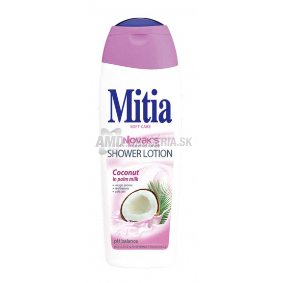 MITIA SPRCHOVÝ GÉL MLIEKO COCONUT 400 ML