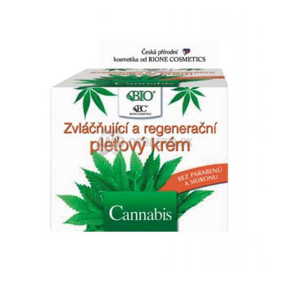 BC BIO KRÉM CANNABIS REGENERAČNÝ ZVLÁČŇUJÚCI 51 ML