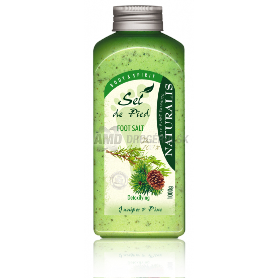 NATURALIS SOĽNA NOHY JALOVEC, BOROVICA 1 KG