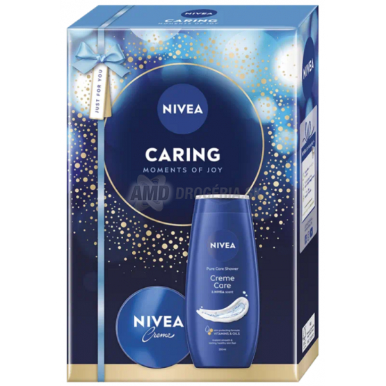 KAZETA NIVEA CREME CARE SPRCHOVÝ GÉL 250ML + KRÉM 75ML