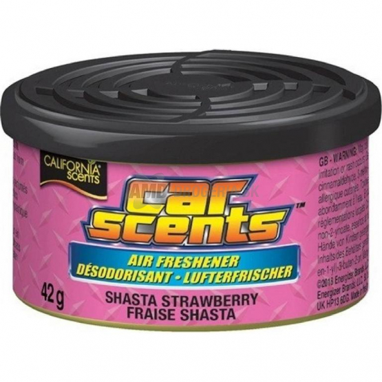 CALIFORNIA SCENT CAR SHASTA STRAWBERRY 42G