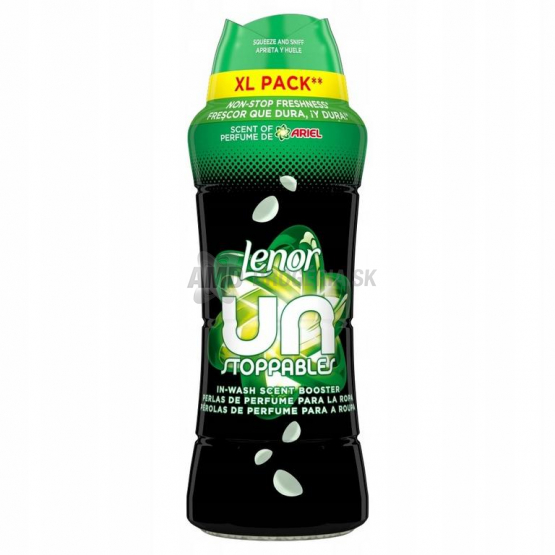 Lenor Unstoppables Scent of Ariel vonné perličky do prania, 495 g