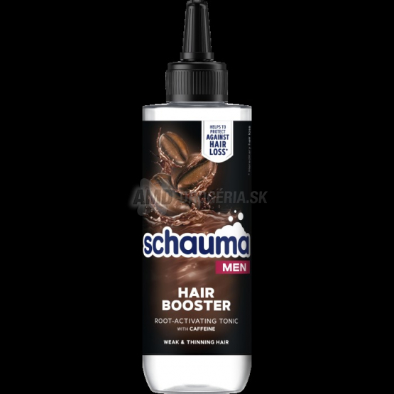Schauma Men Hair Booster vlasové tonikum s kofeínom, 200 ml