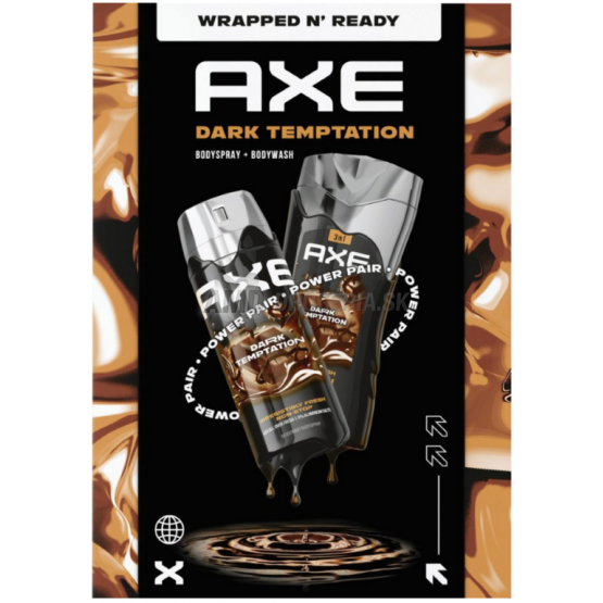 KAZETA AXE DARK TEMTATION SPRCHOVÝ GÉL 250ML + DEODORANT 150ML  