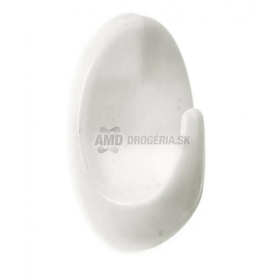 HÁČIK UH OVÁL VEĽKÝ 1KS BIELY
