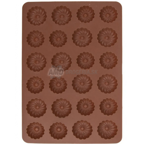 FORMA SILIKÓN VENČEKY 24 HNEDÁ