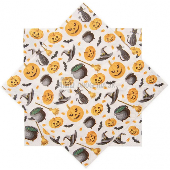 SERVÍTKY HALLOWEEN 20 KS 33 X 33