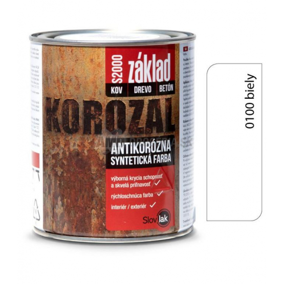 KOROZAL ZÁKLAD S2000 0100 BIELY 5 KG