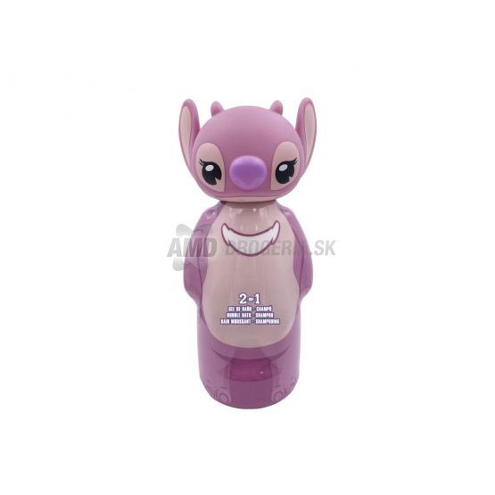Disney Stitch Angel 2v1 pena do kúpeľa a šampón, 300 ml