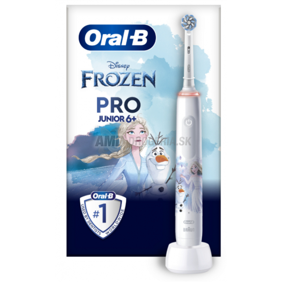 ORAL-B ELEKTRICKÁ ZUBNÁ KEFKA JUNIOR 6 + ĽADOVÉ KRÁĽOVSTVO
