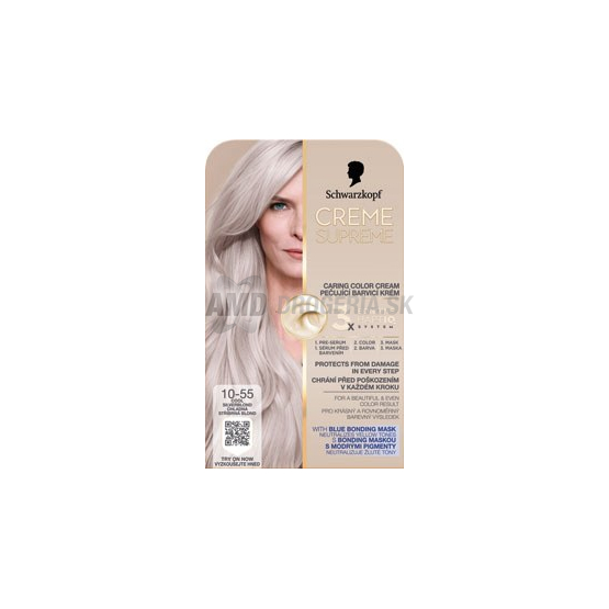 CREME SUPREME 10-55 CHLADNA STRIEB.BLOND