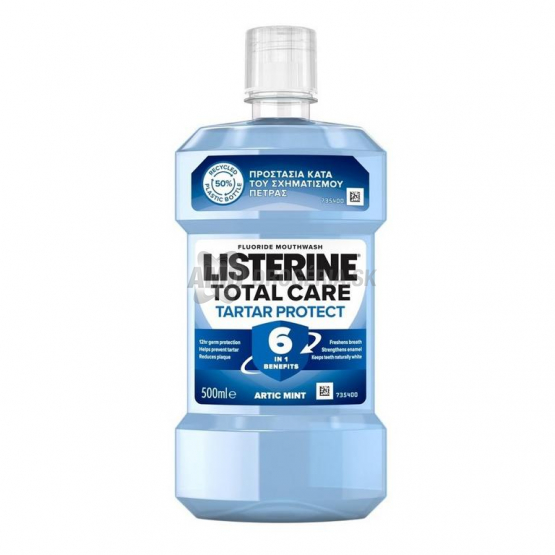 Listerine Total Care Tartar Protect ústna voda, 500 ml