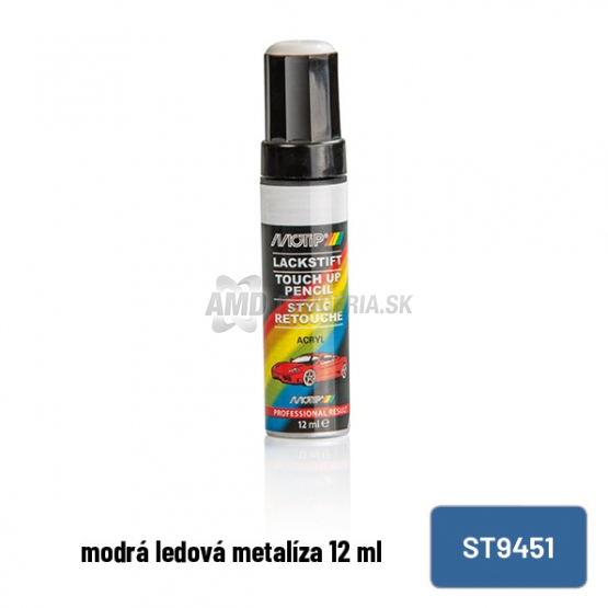 Motip opravná ceruzka ST 9451 modrá ľadová metalíza, 12 ml