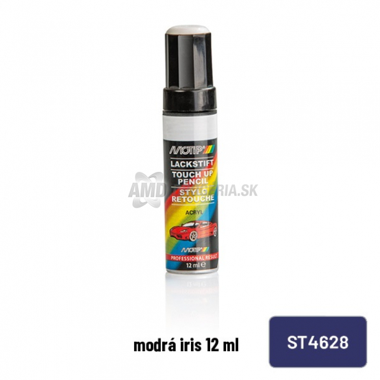 Motip opravná ceruzka akrylová, modrá iris ST 4628, 12 ml