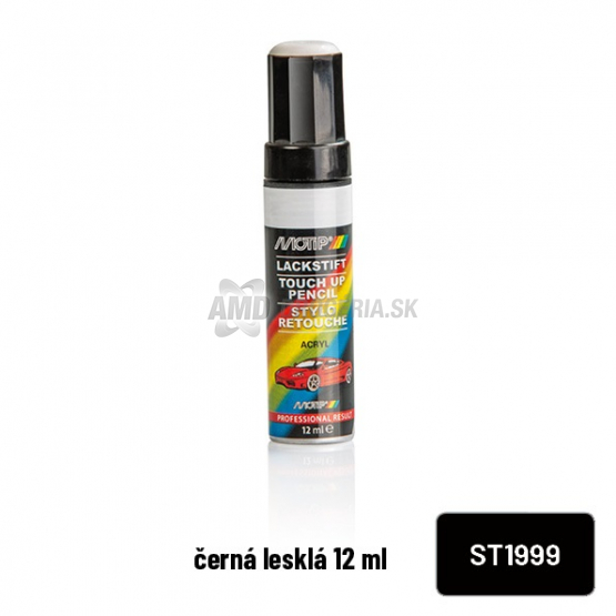 Motip opravná ceruzka čierna lesklá ST 1999, 12 ml