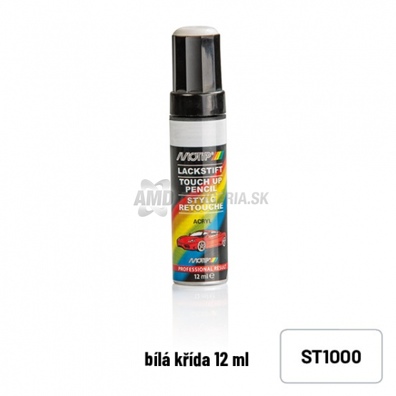 Motip opravná ceruzka biela krieda ST 1000, 12 ml