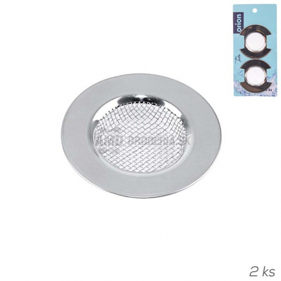 Orion Lapač nečistôt nerez, priemer 6,5 cm, 2 ks