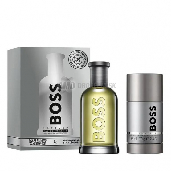 Hugo Boss Boss Bottled darčeková kazeta, EDT 100 ml + deodorant stick 75 ml